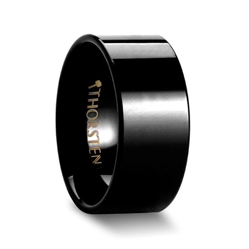 MORPHEUS Flat Black Tungsten Ring - 2mm - 12mm