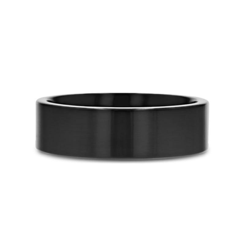 MORPHEUS Flat Black Tungsten Ring - 2mm - 12mm