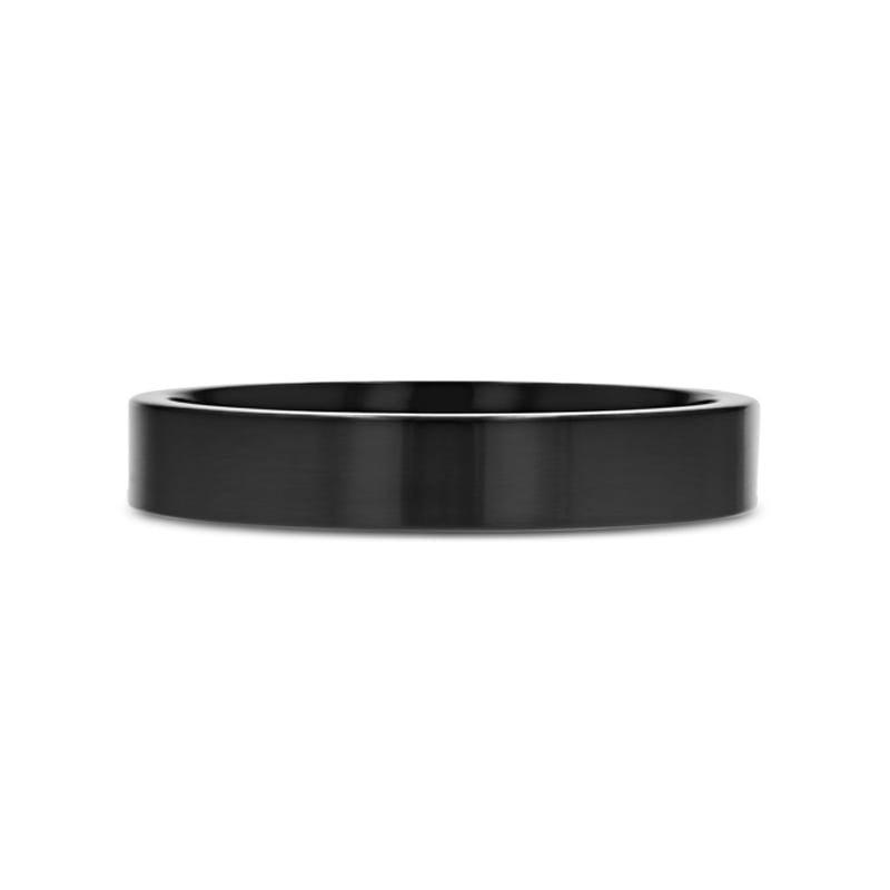 MORPHEUS Flat Black Tungsten Ring - 2mm - 12mm