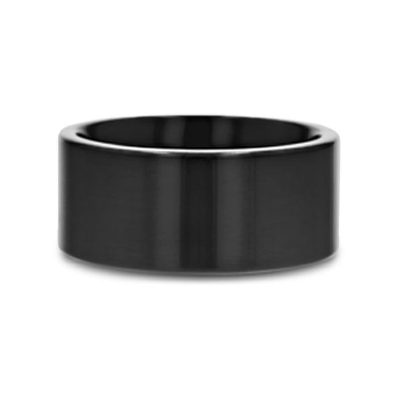 MORPHEUS Flat Black Tungsten Ring - 2mm - 12mm