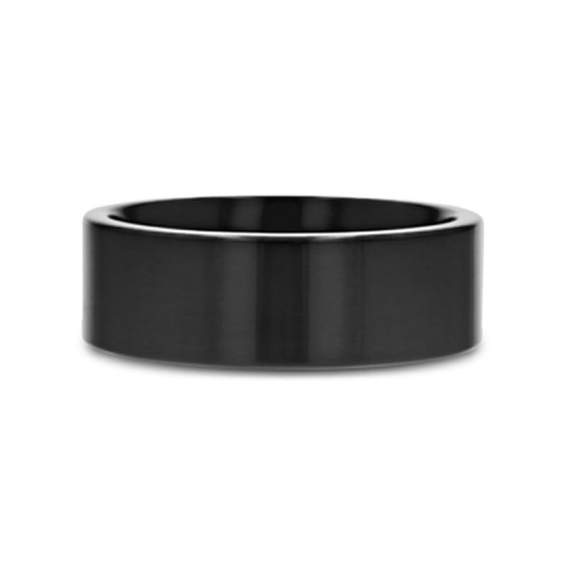 MORPHEUS Flat Black Tungsten Ring - 2mm - 12mm