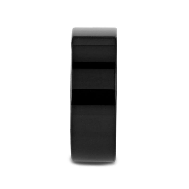 MORPHEUS Flat Black Tungsten Ring - 2mm - 12mm