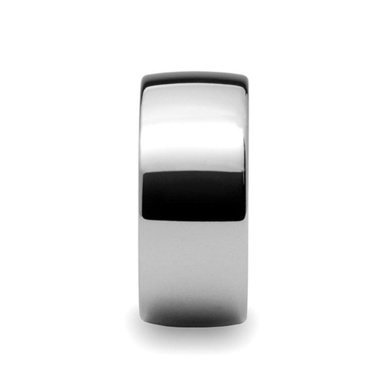 AUSTIN Domed Polished Finish Tungsten Carbide Ring - 10mm