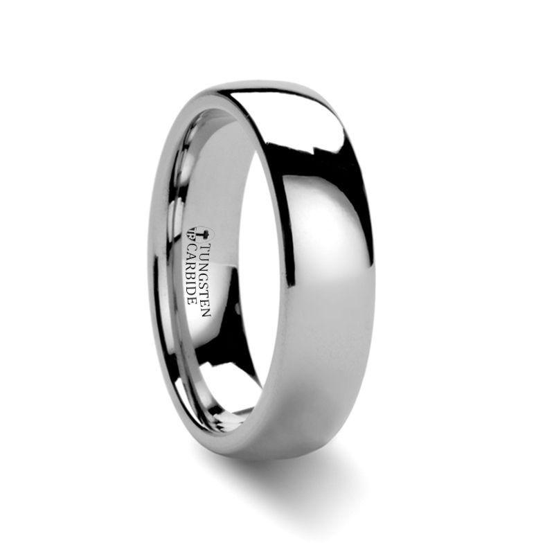 DOMINUS Domed Tungsten Carbide Ring - 2mm - 12mm