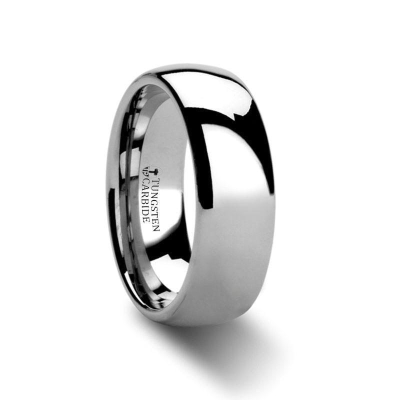 VICTORIA Ladies Domed Tungsten Ring - 2mm